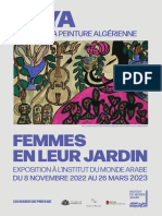 Exposition Baya, Icone de La Peinture Algerienne. Femmes en Leur Jardin