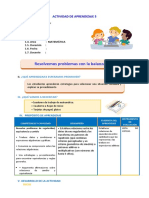 D5 A2 SESION Resolvemos Problemas Con La Balanza