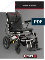 Silla de Ruedas Eléctrica Pride Igo Plus - Manual Usuario Español