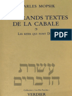 Les Grands Textes de La Cabale: Charles Mopsik