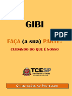 ORIENTAÇÕES AO PROFESSOR - GIBI FAÇA (A Sua) PARTE