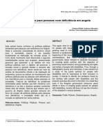 Políticas públicas para pessoas com deficiência em Angola