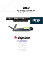 Edgetech - 4200FS HD MP DF Side Scan System Towfish User Manual Rev - 1.2