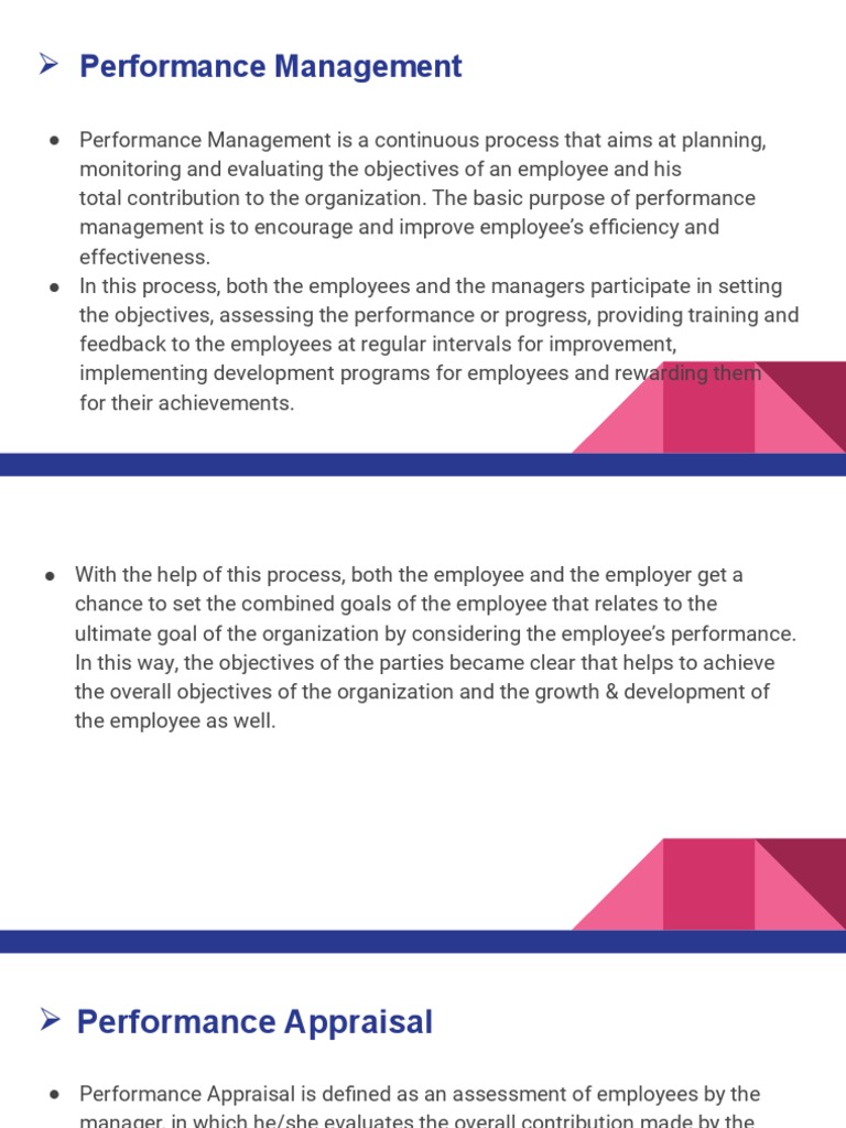Performance Management & Appraisal Guide | PDF | Performance Appraisal ...
