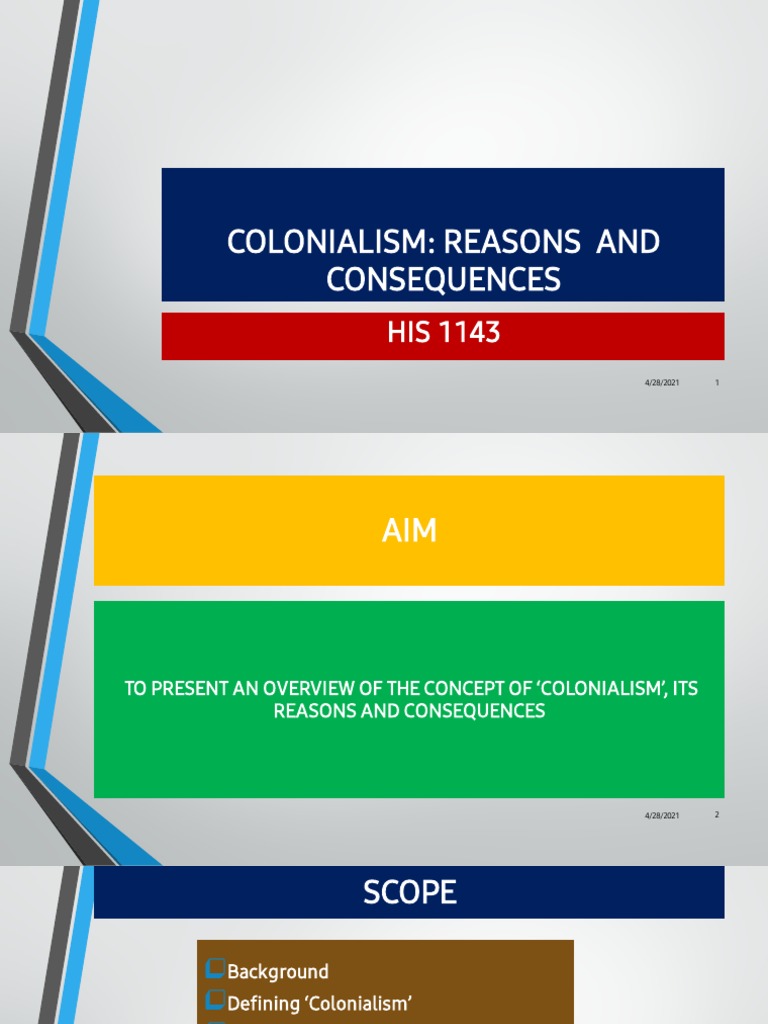 Colonialism In Africa Pdf Colonialism International Relations