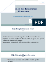 GRH Gestion Des Ressources Humaines