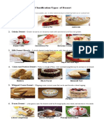 6 Classification of Dessert
