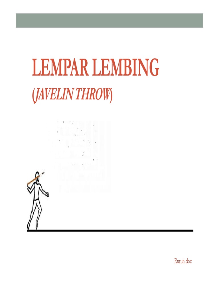 Lempar Lembing (Javelin Throw) PDF