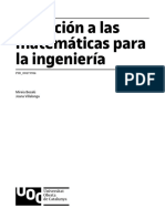 Iniciación A Las Matemáticas para La Ingeniería