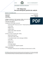 CNC Dispersion by ultrasonication, particle size (1)