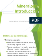 Mineralogía Historia, Definiciones