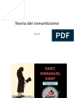 Kant, Teoría Del Romanticismo