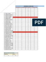 Evaluaciones 1°a