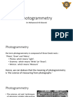 Photogrammetry Flying Height Calculator