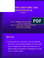 Building Repair and Maintenance (Part-II) by DR S.T