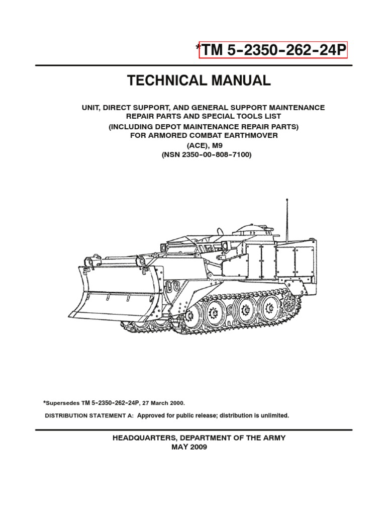 TM-5-2350-262-24P M9 Ace | PDF | Transmission (Mechanics) | Screw