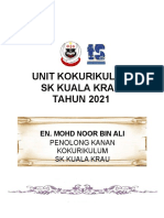 Pengurusan Kokurikulum 2021 SK Kuala Krau