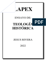 Ensayo. Teología Histórica