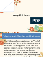 Wrap Gift Items