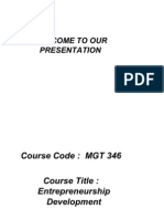 Presentation - MGT 346