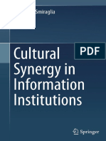 Cultural Synergy in Information Institutions - Smiraglia (2014)