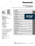 Panasonic U-100PZH2E5 Air Conditioner