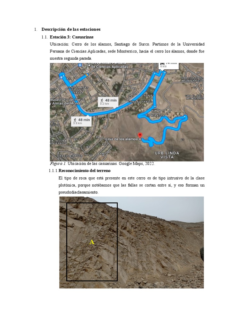 Estación PDF Roca (geología) Minerales