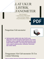 Alat Ukur Galvanometer