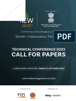 India Energy Week 2023 Call For Papers Brochure
