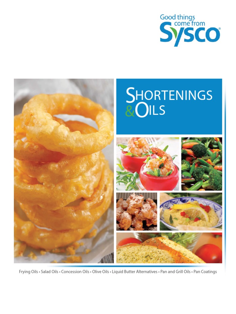 POS Corporate Shortening and Oils | PDF | Cooking Oil | Shortening