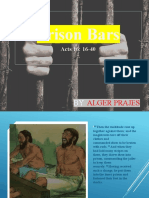 Prison Bars: Paul and Silas in Philippi