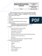 Procedimiento de Trabajo - Apertura de Zanjas - Iiss