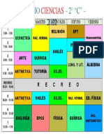 HORARIO 2022