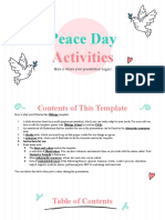 Peace Day Activities - by Slidesgo