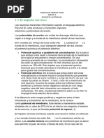 Impulso Nervioso y Sinapsis Explicados | PDF | Potencial de acción ...