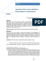 Trajetoria Dos Argumentos Sobre As Acoes de Zumbi Dos Palmares