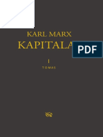 Karl Marx Kapitalas I Tomas