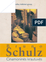 Bruno - Schulz. .Cinamonines - Krautuves.klepsidros - sanatorija.2000.LT