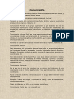 Tipos de comunicación en el ámbito laboral