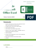 Cours Microsoft office Excel