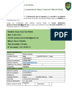 Planilla de Inscripcion Josefa Opazo