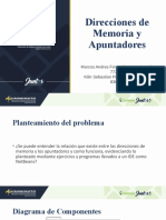 Direcciones de Memoria y Apuntadores