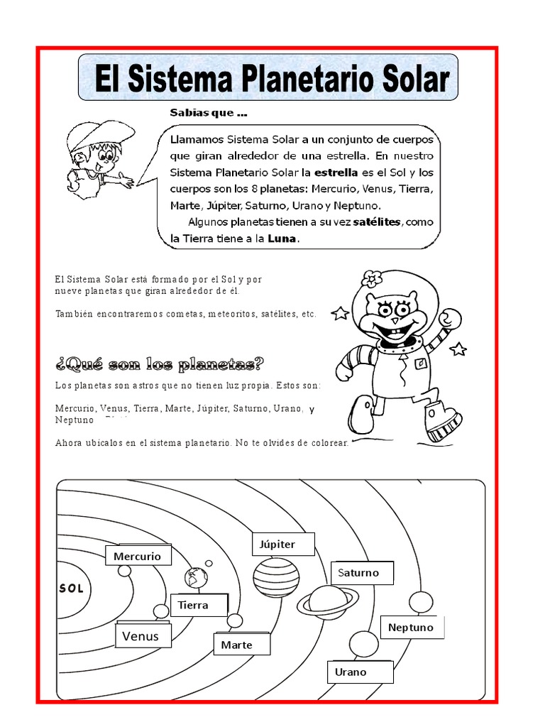 Anexo Del Sistema Solar PDF exteriores