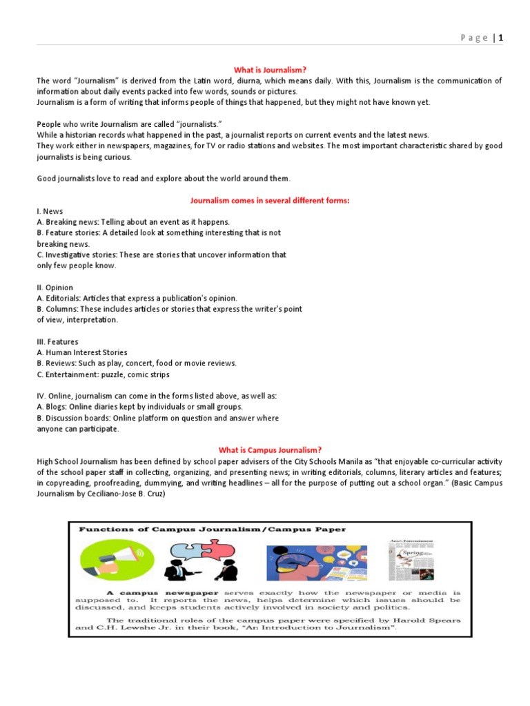 WHAT IS JOURNALISM UNDERSTANDING THE BASICS visual data 2