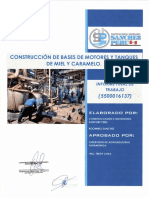 CONSTRUCCION DE BASES DE MOTORES Y TANQUES DE MIEL Y CARAMELO