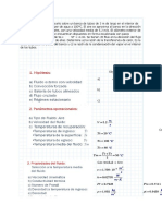 Calculo de la transferencia de calor y caida de presion en un banco de tubos