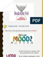 Moods of The Verbs