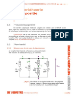 Netwerk-Theorie, Deel-2 Superpositie - de Voorstad, Technologiecampus-Technigo (W. Van Wichelen)