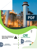 Equipo 1. Reducción de Emisiones de Gases de Efecto Invernadero de CFE