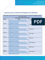 Capítulos para La Lectura Del Quijote de La Mancha Sección 12